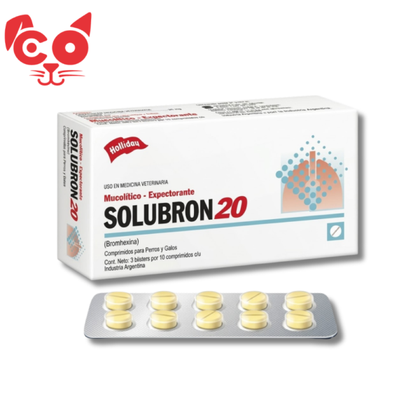 10 SOLUBRON 20 CAJA POR 30 COMPRIMIDOS
