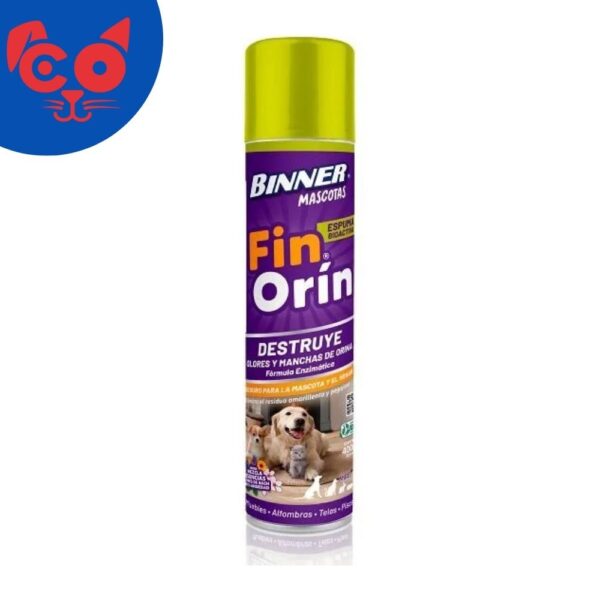 1015 FIN ORIN AEROSOL BINNER MASCOTAS 400 ML