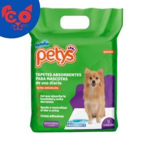TAPETES PETYS RAZA PEQUEÑA 12 UND