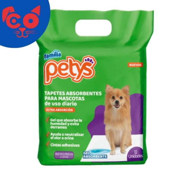 1023 TAPETES PETYS RAZA PEQUEÑA 12 UND