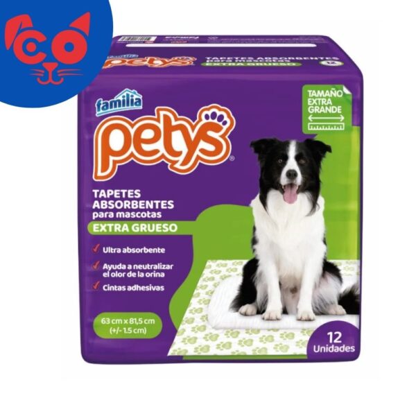 1067 TAPETES PETYS EXTRA GRANDE GRUESO 12 UND