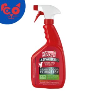 NATURE MIRACLE ELIMINADOR MANCHAS Y OLORES LEMON 32 OZ