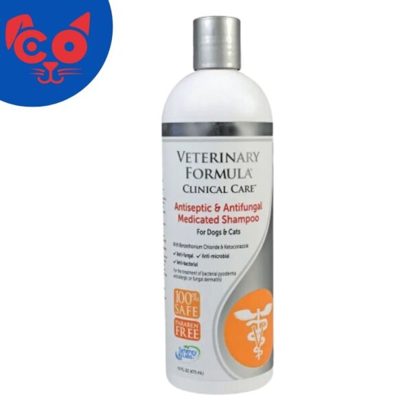 1107 SHAMPOO VFS ANTISEPTIC ANTIFUNGAL 16 OZ