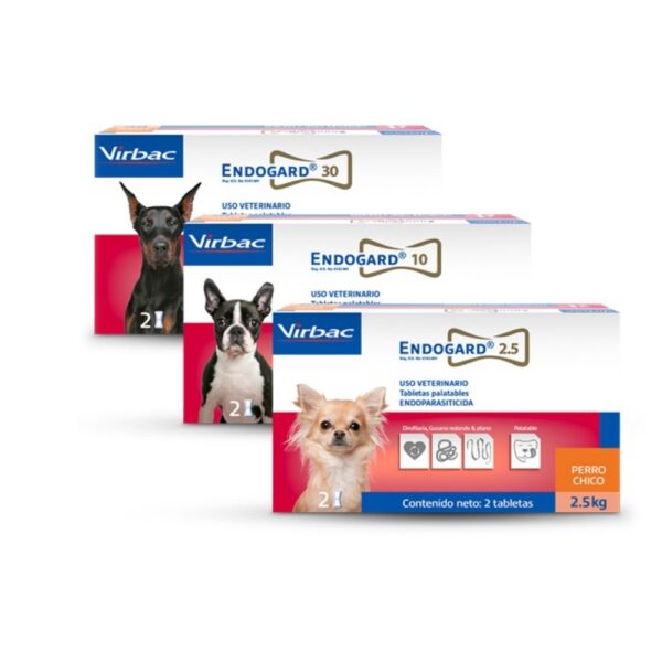 1189 ENDOGARD PERROS X 2 TABLETAS