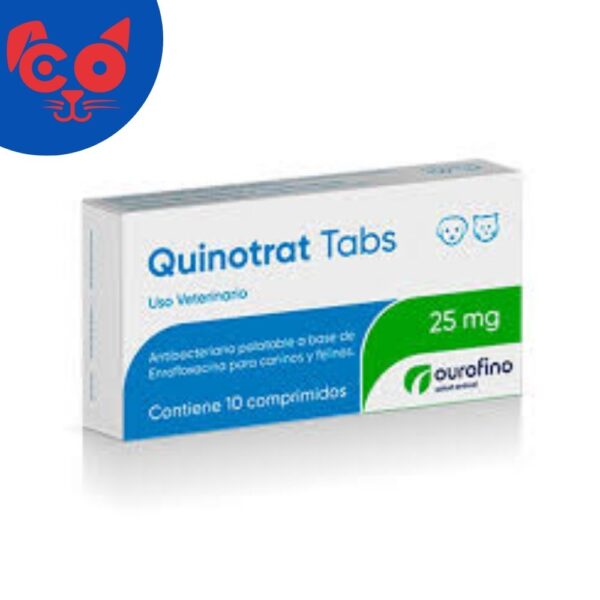1252 QUINOTRAT 25 MG X 10 COMPRIMIDOS