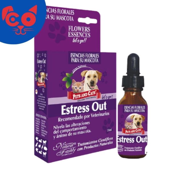 1259 ESENCIAS FLORALES NATURAL FRESHLY ESTRESS OUT 25 ML