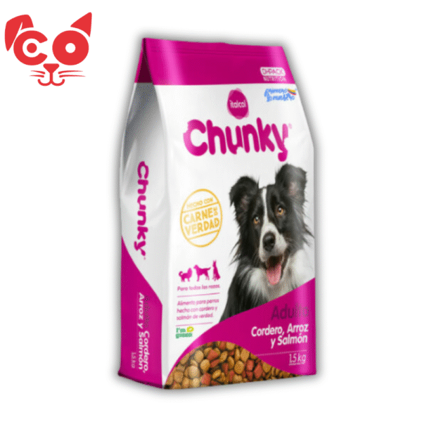 14 CHUNKY CORDERO ARROZ Y SALMÓN