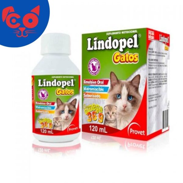 1458 SUPLEMENTO NUTRICIONAL LINDOPEL GATOS OLEOSO 120 ML
