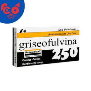 GRISEOFULVINA 250 X 20 COMPRIMIDOS