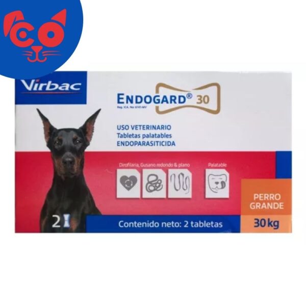 1469 ENDOGARD PERROS GRANDES 2 TABLETAS