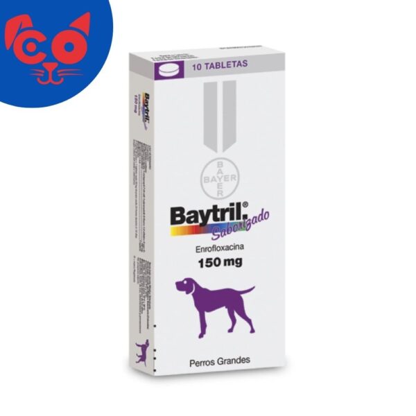 1551 BAYTRIL 150 MG 10 TABLETAS