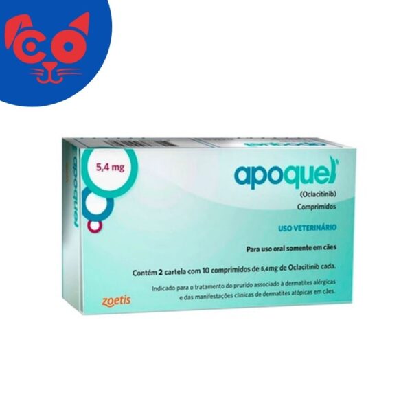 1654 APOQUEL 5.4 MG 20 TABLETAS