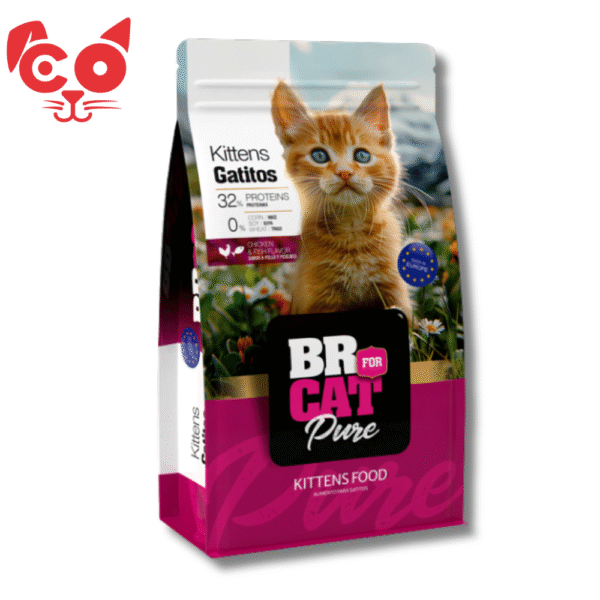 BR FOR CAT GATITOS POLLO Y PESCADO