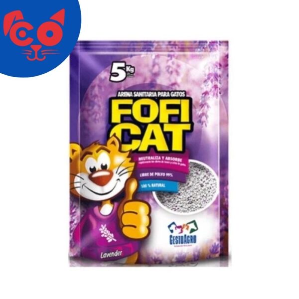 1687 ARENA FOFI CAT LAVANDA 5Kg