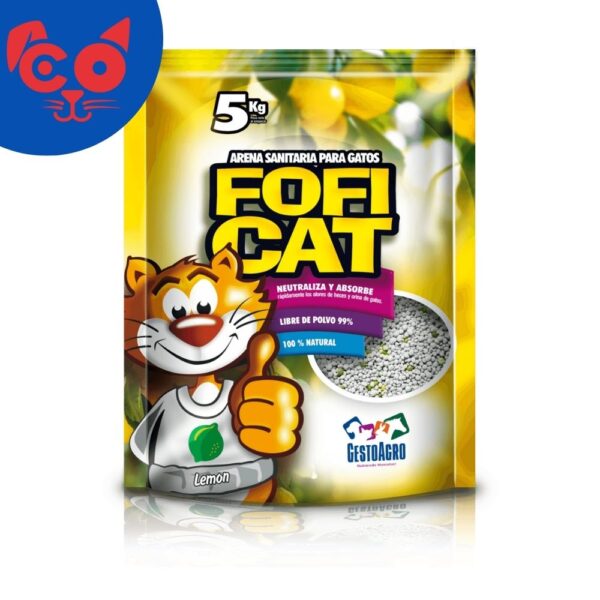ARENA FOFI CAT LIMON 5Kg