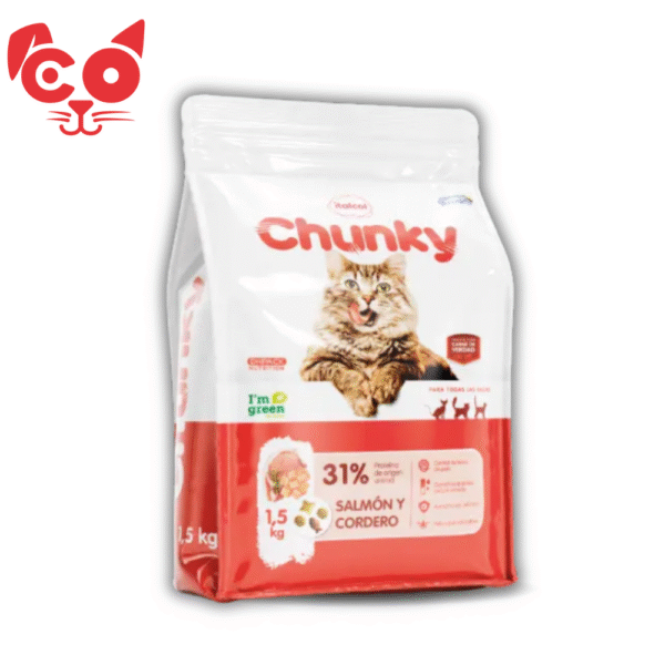 17 CHUNKY GATOS SALMON Y CORDERO