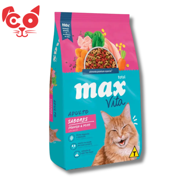 MAX VITA GATO ADULTO SABOR POLLO Y PESCADO