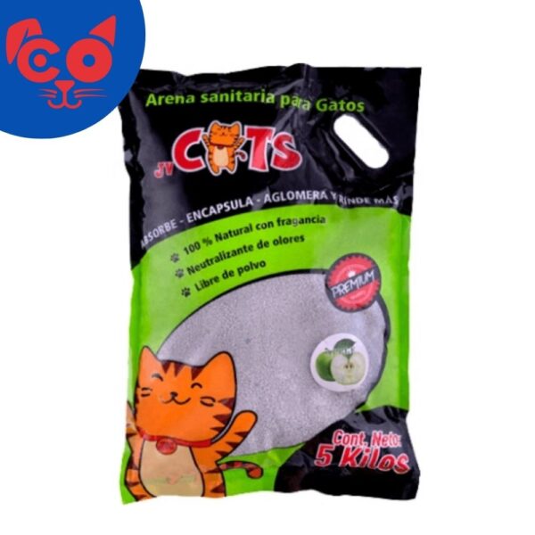 1704 ARENA JVCATS AROMA A MANZANA
