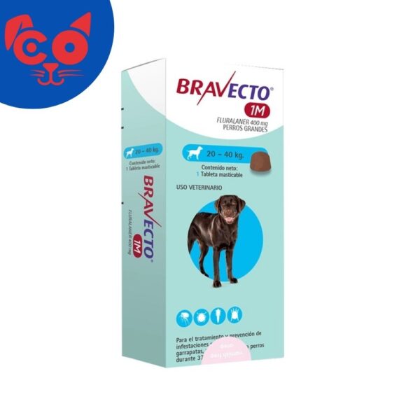 1758 BRAVECTO 1 MES 20-40 KG