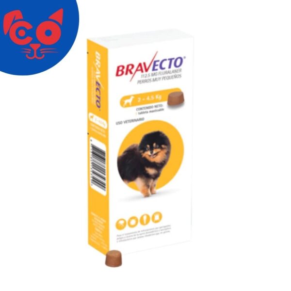 1762 BRAVECTO 2 A 4.5 KG