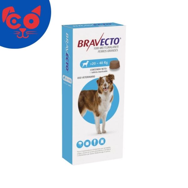 1763 BRAVECTO 20 A 40 KG