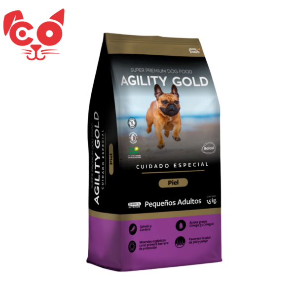 18 AGILITY GOLD PIEL PEQUEÑOS ADULTOS