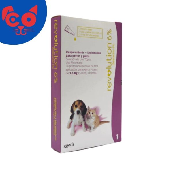 1809 REVOLUTION GATO Y PERRO BEBE 2.5KG (ROSA)