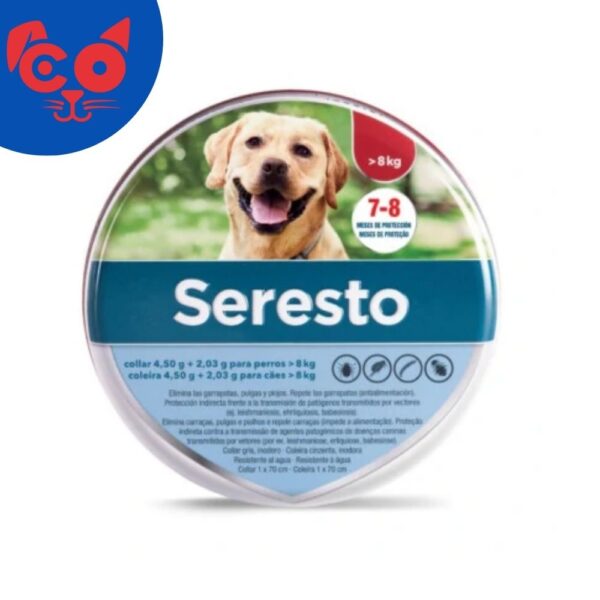 1812 SERESTO COLLAR PERROS MAS DE 8KG