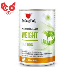 LATA DISUGUAL DOG WEIGHT PAVO 400G