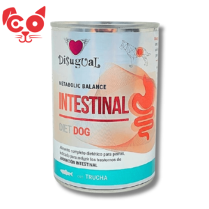 LATA DISUGUAL DOG INTESTINAL TRUCHA 400G