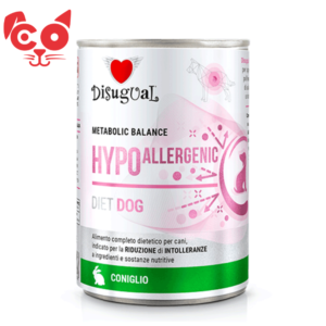 LATA DISUGUAL DOG HYPOALLERGENIC CONEJO 400G