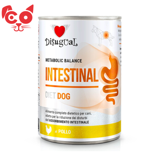 198 LATA DISUGUAL DOG INTESTINAL POLLO 400G