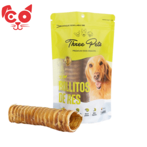 THREE PETS ROLLITOS DE RES 2 UNIDADES