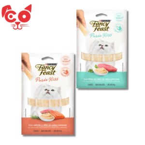 FANCY FEAST PUREE KISS 4 UND
