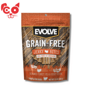 25 SNACK EVOLVE DOG GRAIN FREE JERKY BITES 340G