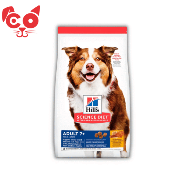 255 HILLS ALIMENTO PARA PERRO ADULTO 7+ OB 16.5Lb