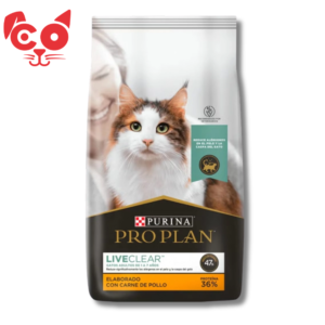 PRO PLAN GATO LIVE CLEAR