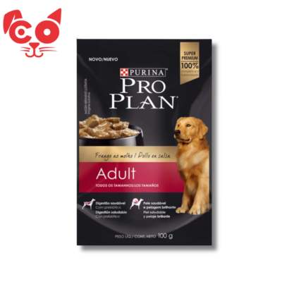 POUCH PRO PLAN ADULTO CARNE EN SALSA 100G