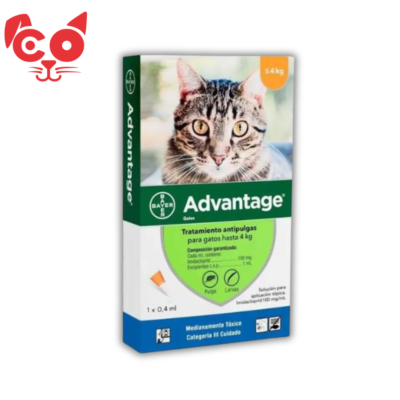 ADVANTAGE GATO HASTA 4 KILOS