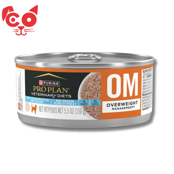 LATA PRO PLAN VETERINARY OM FELINO 156 GR