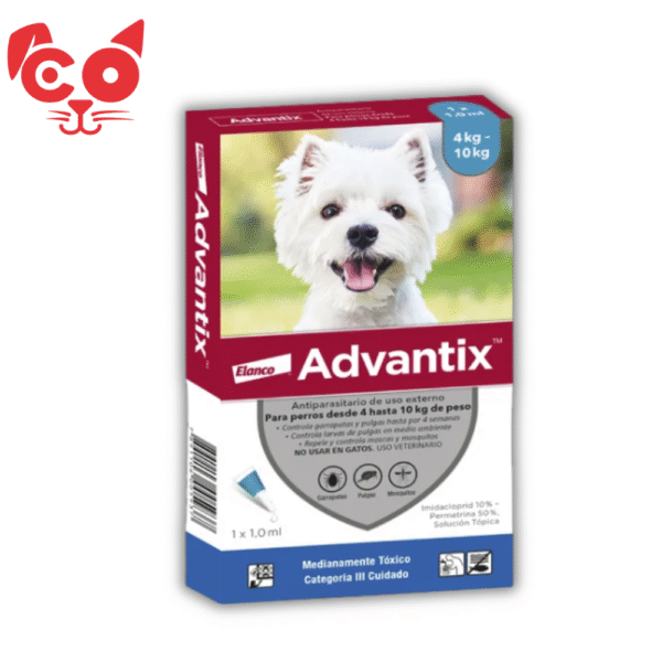 ADVANTIX PERRO 4 A 10 KG