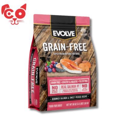 EVOLVE PERRO GRAIN FREE SALMON 3.5Lb