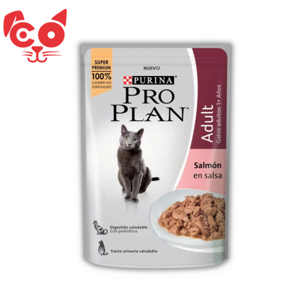 313 POUCH PRO PLAN GATO ADULTO SALMON 85 GR