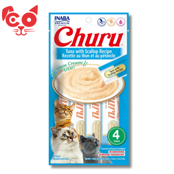 SNACK INABA CHURU ATUN Y VIERA 4 UND