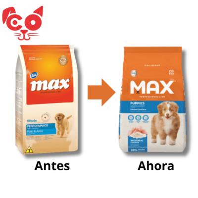 MAX PERRO CACHORRO PROFESIONAL LINE POLLO