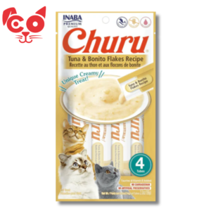 344 SNACK INABA CHURU ATUN Y BONITO FLAKES RECIPE 4UND