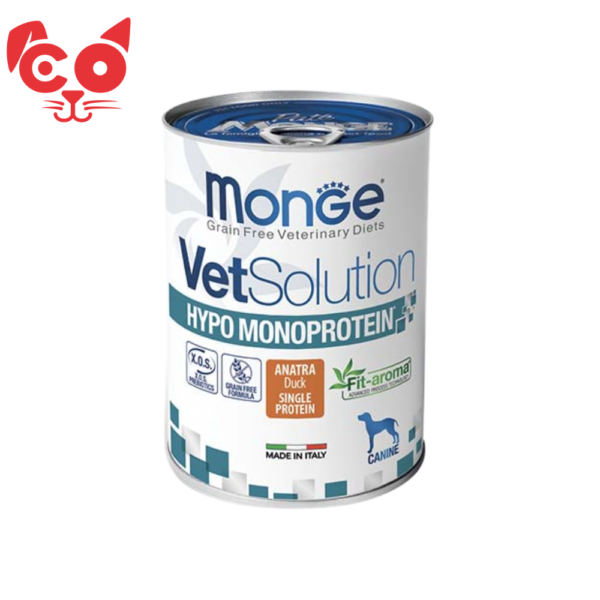 LATA DOG MONGE VET HYPO MONOPROTEIN 400 GR