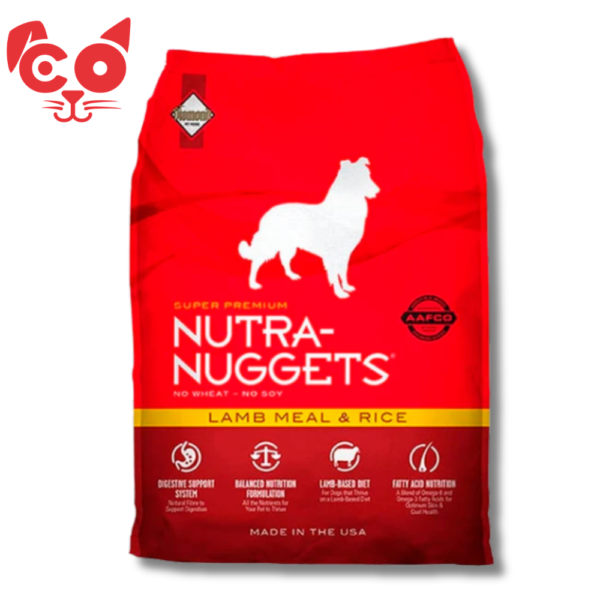 NUTRA NUGGETS PERRO LAMB MEAL & RICE