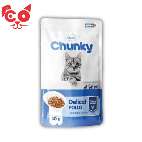 CHUNKY DELICAT TROZOS DE POLLO X 80G