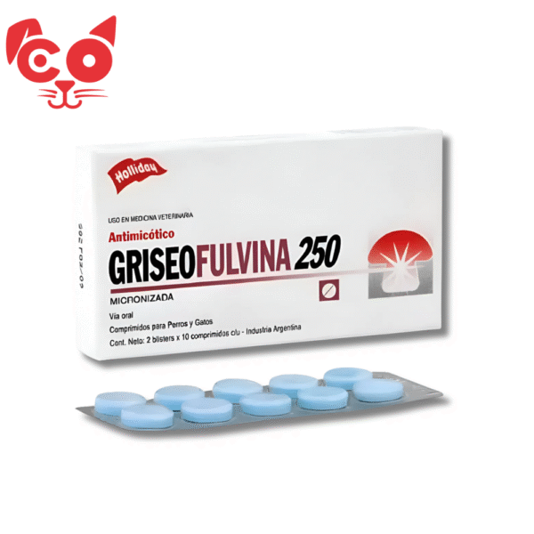 GRISEOFULVINA 250 X 20 COMPRIMIDOS